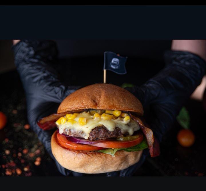 hamburguesa clásica de res